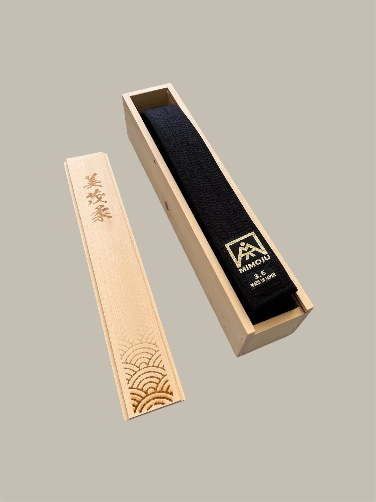 Ceinture noire "Gold Label"