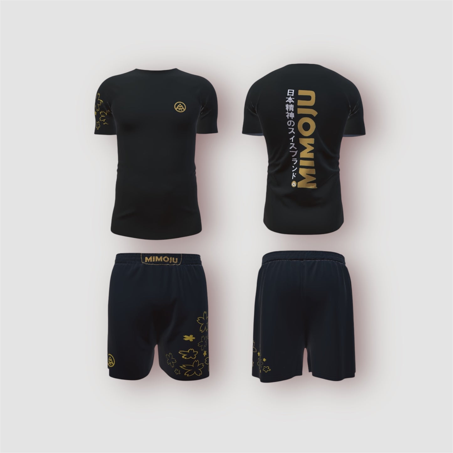 金桜 BJJ shorts KINZAKURA