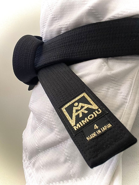 Ceinture noire "Gold Label"