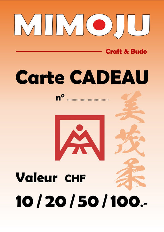 CARTE CADEAU MIMOJU